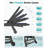 Mobile Patio Chaise Lounges, Hdpe Adjustable Modern Poolside Set Of 2