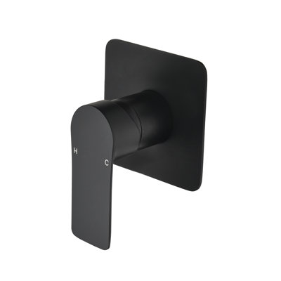 Robinet de douche mural Robinet de douche mural Robinet pour salle de bain Robinet de douche à poignée simple