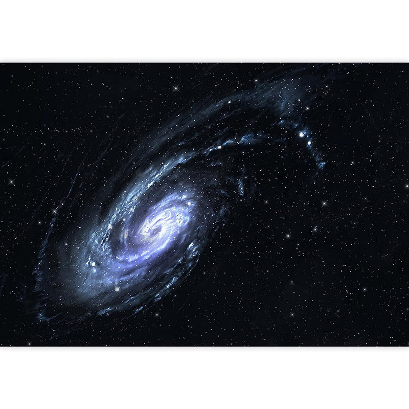 Planet In Outer Space Galaxy Peel & Stick Border, 100" L x 144" W