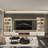 172”w Tv Stand Entertainment Center With Fireplace-1308886324