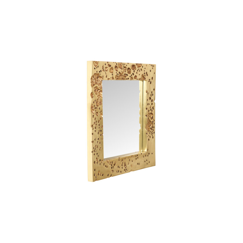 Splotch Beveled Accent Mirror, Gold