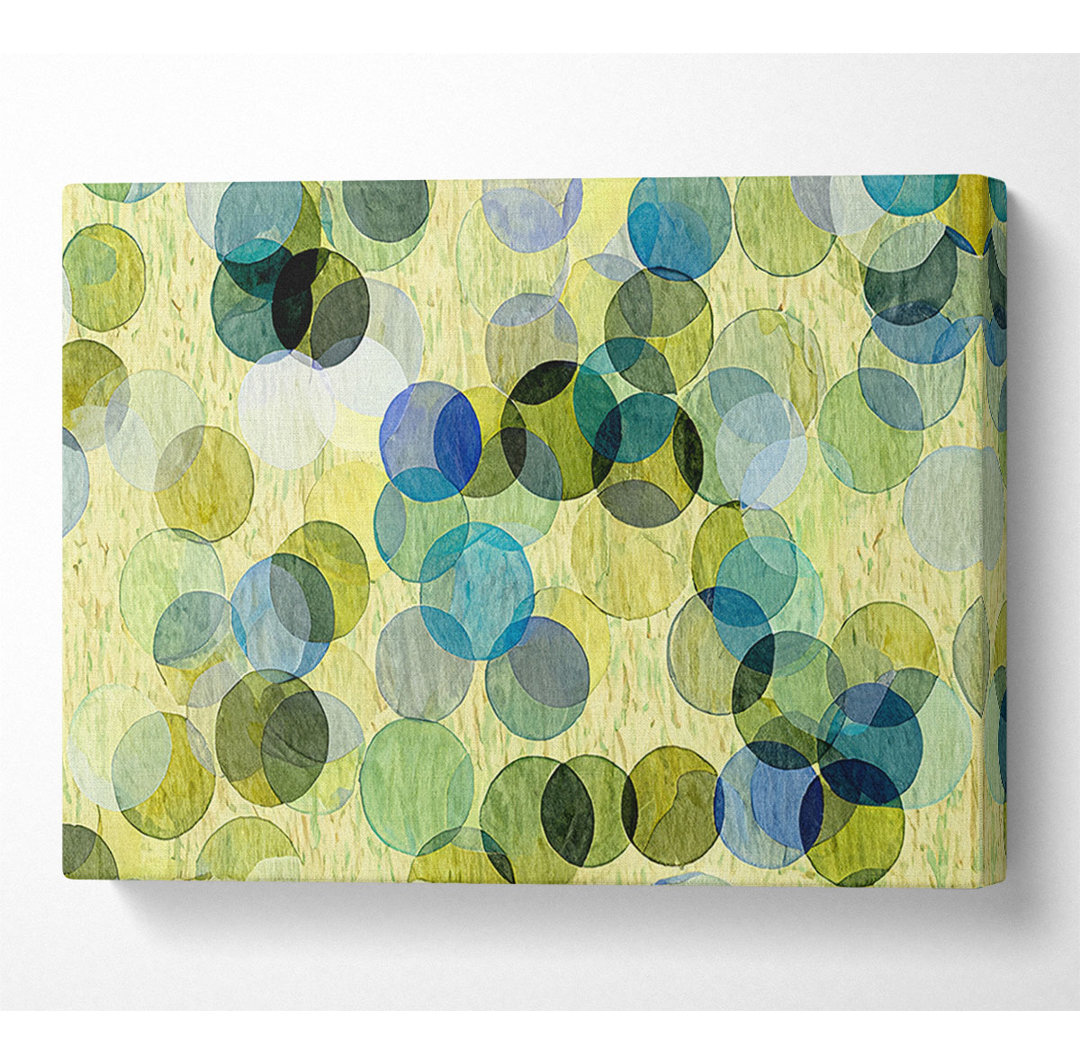 Over Lapping Bubbles - Kunstdrucke auf Leinwand - Wrapped Canvas