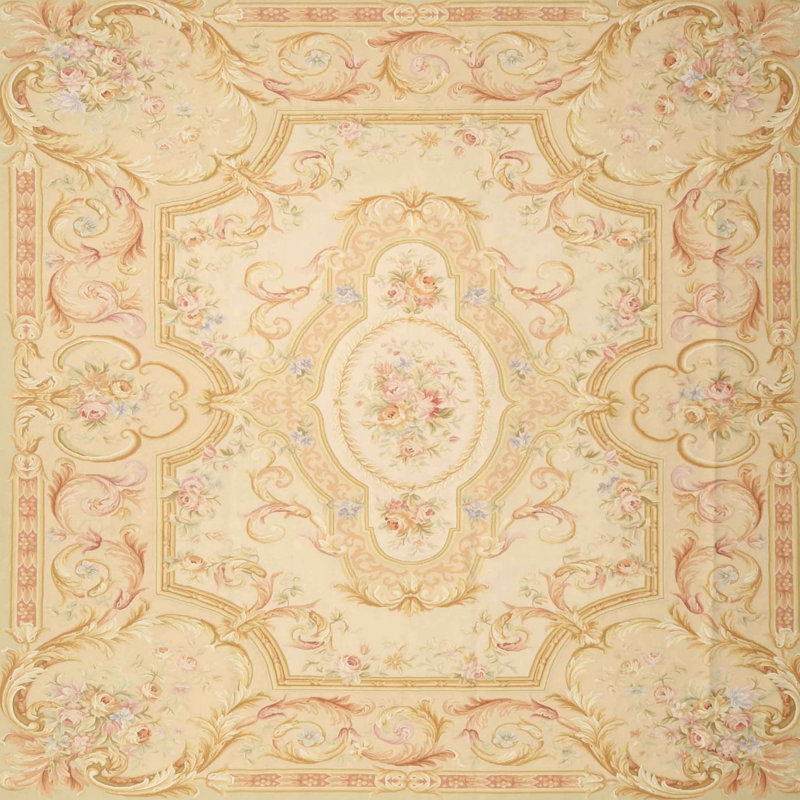 Pittner Oriental Indoor Rug, Round 8'