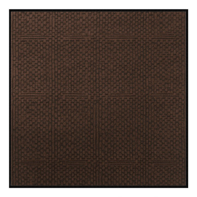 Machine Washable Trellis Brown Area Rug