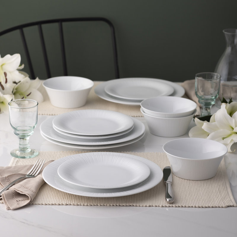 Service de table 12 pièces, service pour 4 Noritake Conifere