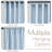Semi Sheer Rod Pocket Farmhouse Textured Curtains-391720866-391720892