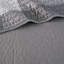 Grey Reversible Plaid Daybed Cover - 6 Pieces Comprising Cover, 17-inch Drop , Shams, And Decorative Pillow Cotton Blend Filling Include 3 1 , Microfiber,
