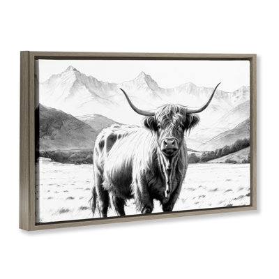 Art mural sur toile Highland