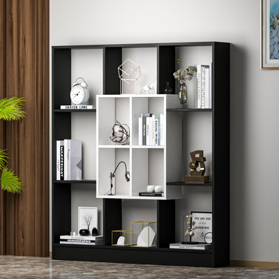 Rosenstein 151.8cm H x 135cm W Standard Bookcase