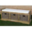 Banc de rangement pour tiroir Baumgardner