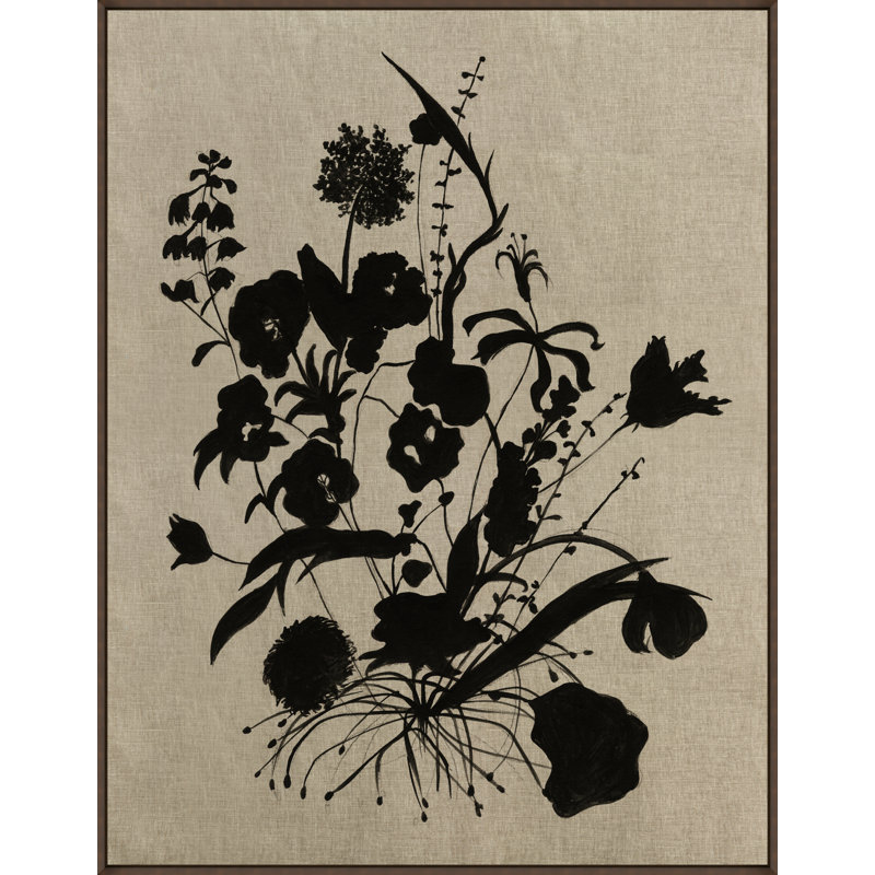 Wilflower Silhouette 1 Print