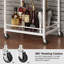 Chariot-bar avec tablette miroir à 3 niveaux-1570181556