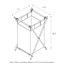 Metal Laundry Sorter