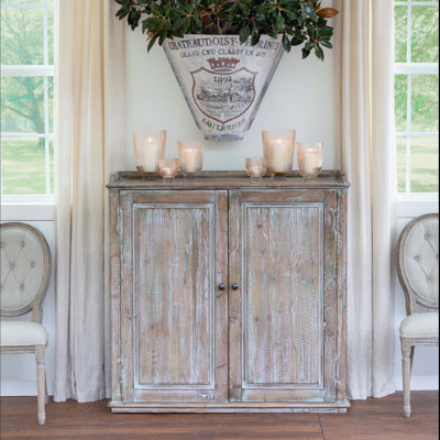 Buffet en bois massif de 50 po de largeur