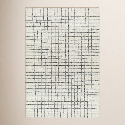 Amoura Hand-Tufted Plaid Rug