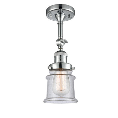 Plafonnier semi-encastré 1 lumière 6 po Alexandira