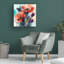 «Floral Floral Ray Heere Watercolor Expressive Flowers 15», reproduction sur toile-90733541