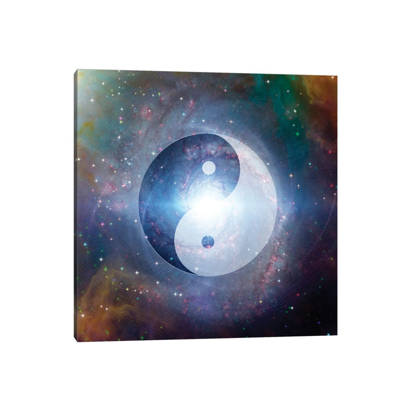 Celestial Yin-Yang by Bruce Rolff - Wrapped Canvas Print, 66.04 cm H x 66.04 cm W x 1.91 cm D