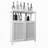 Large Capacity Bamboo Storage Cabinet Furniture for Bathroom-1804484130