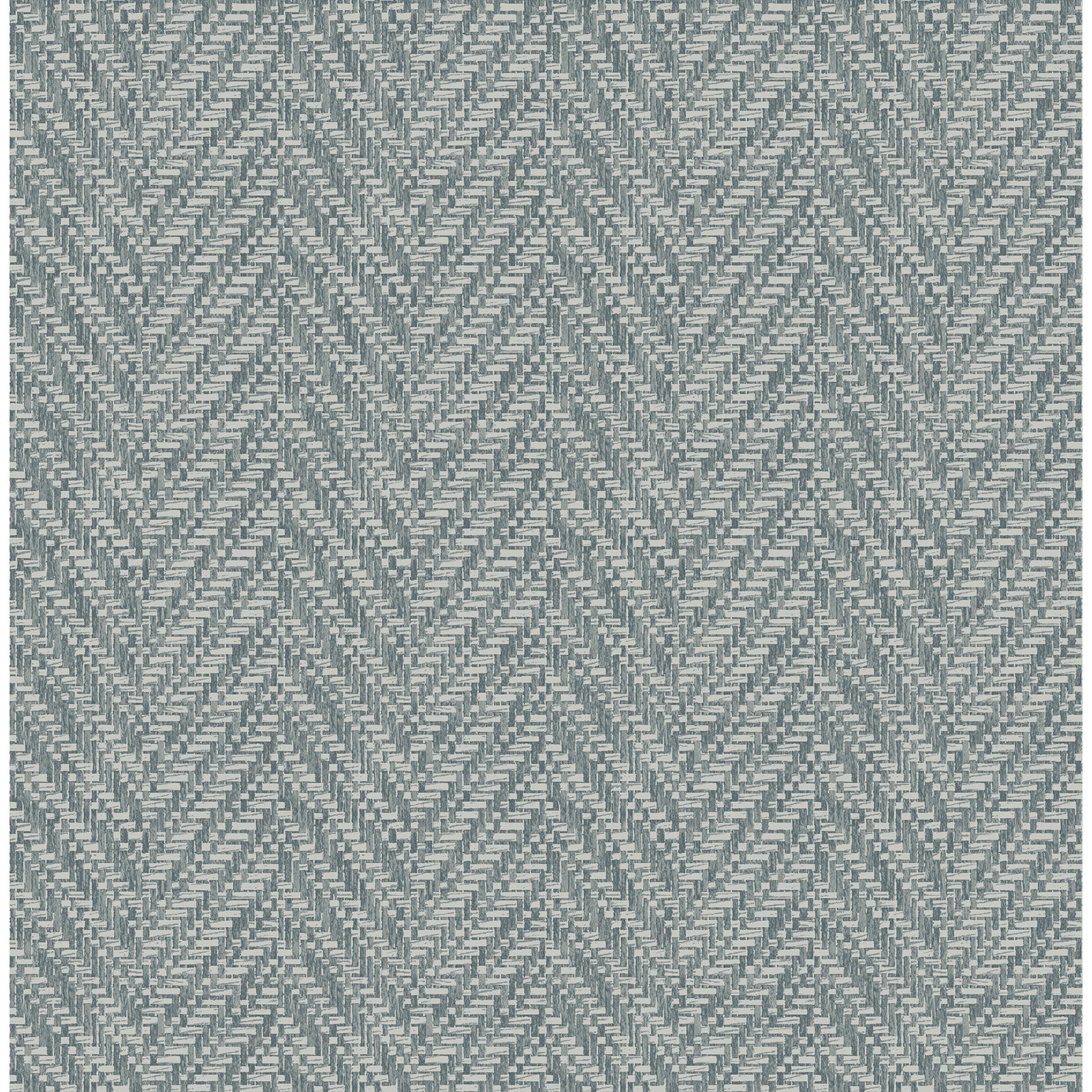 Ziggity Chevron Wallpaper, Aegean