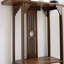 Console Dentrell H 32,7 po, couleur noyer