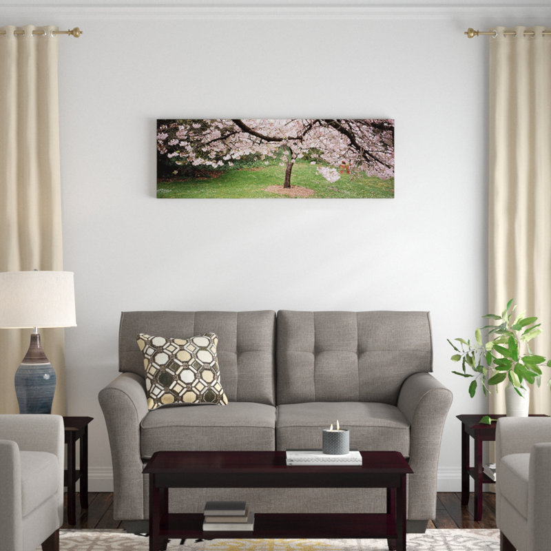 «Cherry Blossom Tree in a Park, Golden Gate Park, San Francisco, California», reproduction de photo sur toile