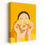 «Yellow Lemon Eyes», impression murale moderne-129895776