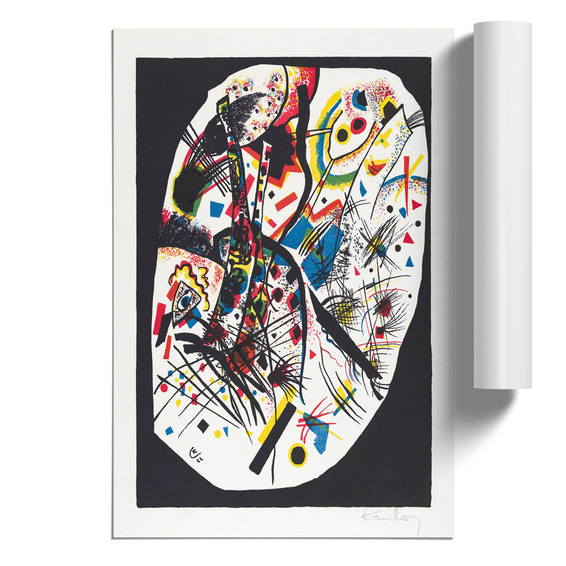Small Worlds Iii by Wassily Kandinsky - Frameless Print, 84cm H x 59cm W x 0.1cm D