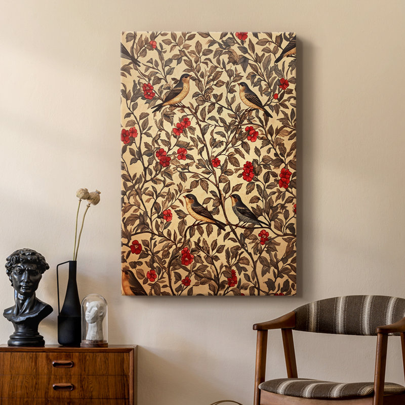 Collection sur toile de la première classe de la collection CLxxxx de William Morris - Prêt à accrocher, H 18 po x l 12 po