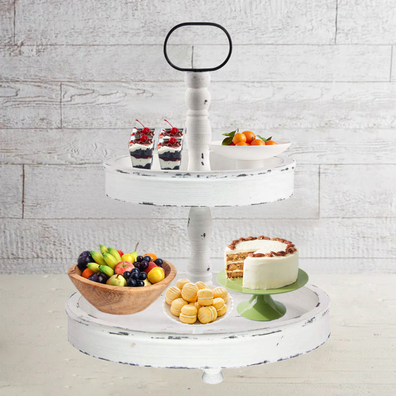 Plateau de service Poling, Blanc