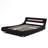 Als Vegan Leather Sleigh Storage Bed