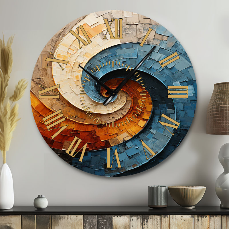 Horloge murale Collage, Grand