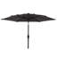 Parasol de marché 7,5 pi avec inclinaison à bouton-poussoir et relevage à manivelle-129871542