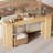 70.9 Inch Console Table for Living Room, Farmhouse Long Narrow Entryway Table for Hallway, Foyer-1643508518