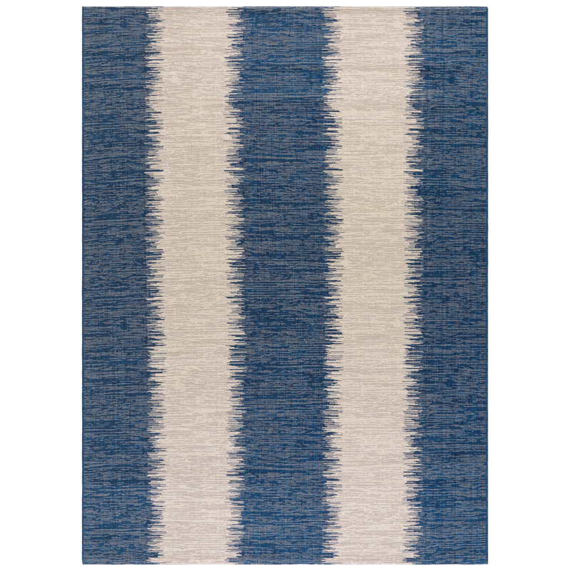 Boca Performance Abstract Indoor/Outdoor Area Rug, Rectangle 8' x 11'