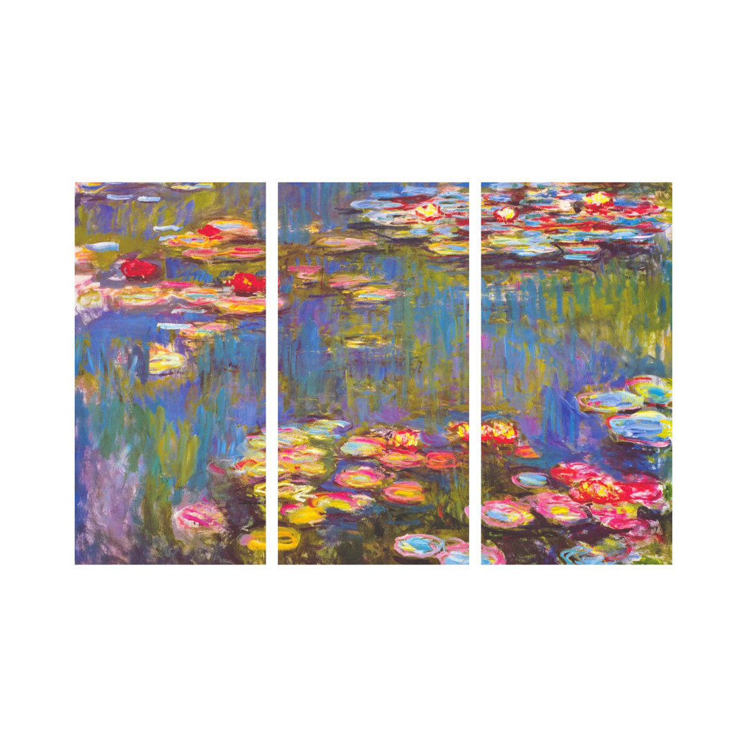 Seerosen, 1916 von Claude Monet - Galerieverpackte Leinwand Giclée auf Leinwand ohne Rahmen