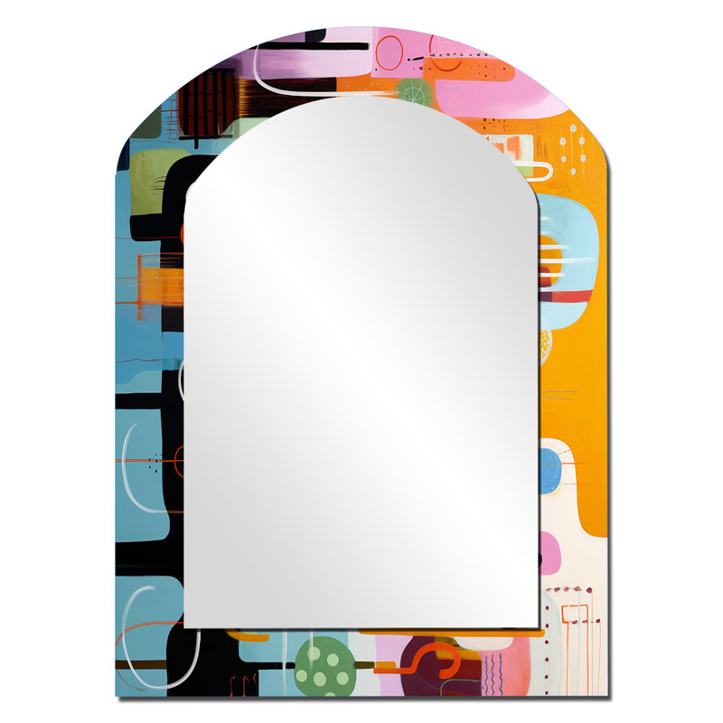 Miroir mural Mid Arch, 34 po x 25 po