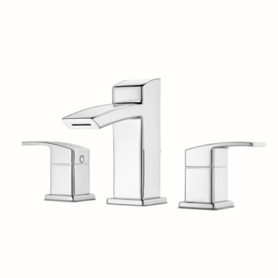 Kenzo Double Handle Deck Mounted Bathroom Faucet