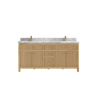 Ensemble de meuble-lavabo double 72 "