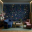Papier peint d'inspiration chinoise Fond d'écran bleu marine-418183302-418183301