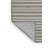 Washable Mist Gray White Striped Area Rug-1431173731
