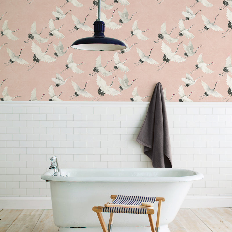 Rouleau de papier peint Acevedo, Rose