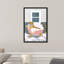 Bath Bath Tiger - peinture à cadre flottant sur toile-58869350-58869345