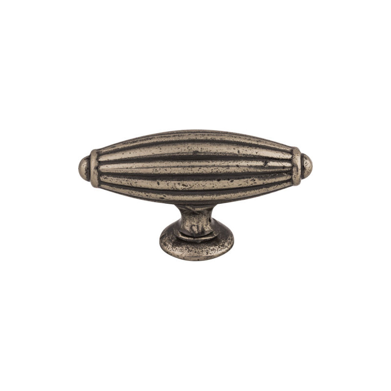 Tuscany 2 7/8" Length Bar Knob, Pewter Antique