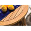 Teak Outdoor Round Teak Side Table