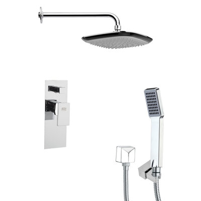 Orsino Complete Shower System with Rough in-Valve