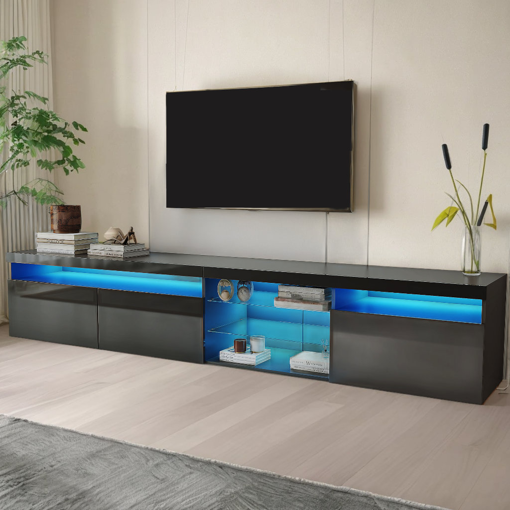 Ivy Bronx Ashli 94.5'' Media Console | Wayfair