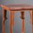 Flower rack flower pear solid wood set round legs