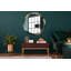 Huldar Glass Flat Wall Mirror