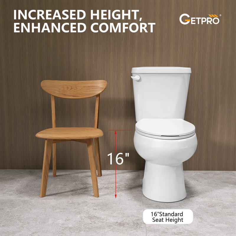 Toilette de salle de bain 1,28 GPF